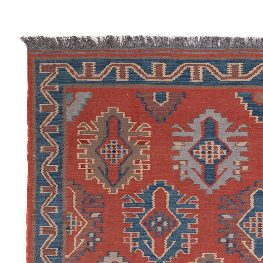Kilim afegão Tapete 253x177cm
