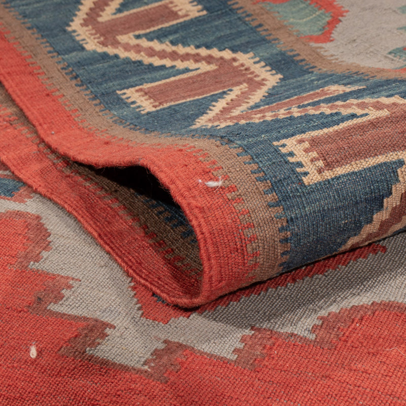 Kilim afegão Tapete 253x177cm