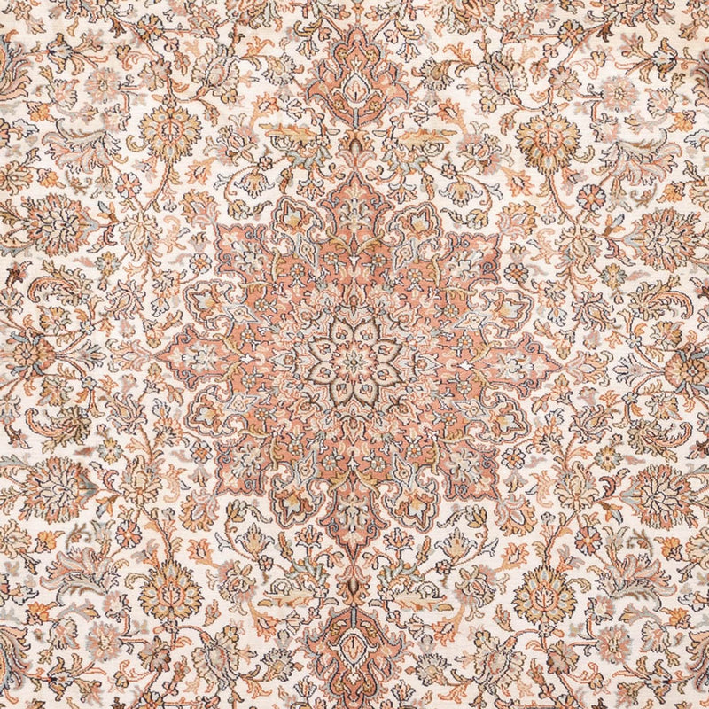 Seda da Caxemira Tapete 314x219cm - Tapete Oriental