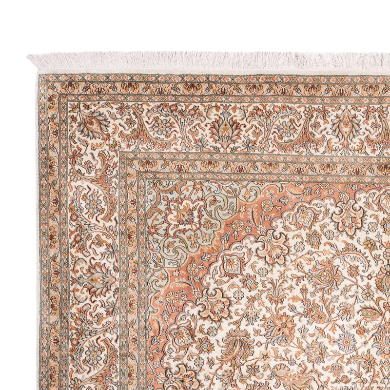 Seda da Caxemira Tapete 314x219cm - Tapete Oriental