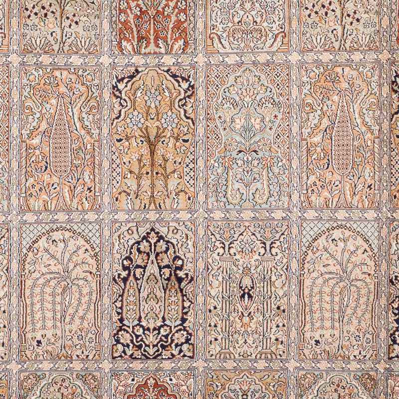 Seda da Caxemira Tapete 315x214cm - Tapete Oriental