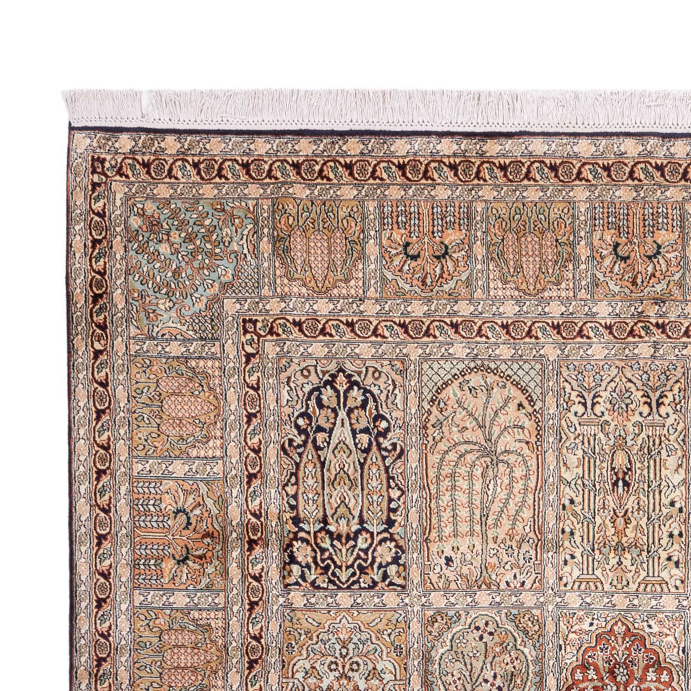 Seda da Caxemira Tapete 315x214cm - Tapete Oriental