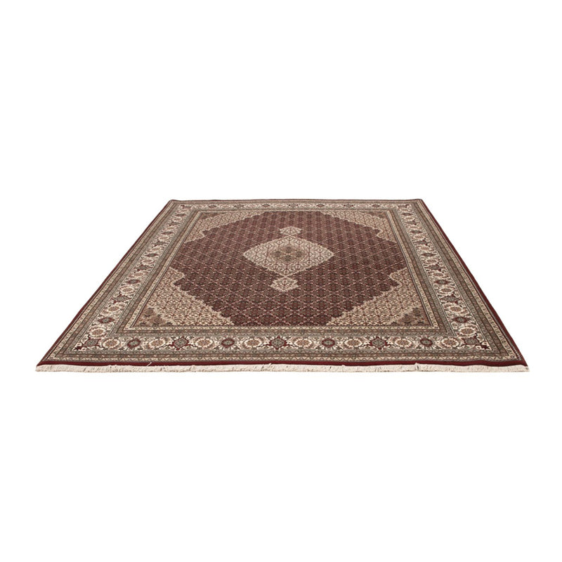 Tapete Oriental - Tabriz - 256 x 205 cm - bege escuro
