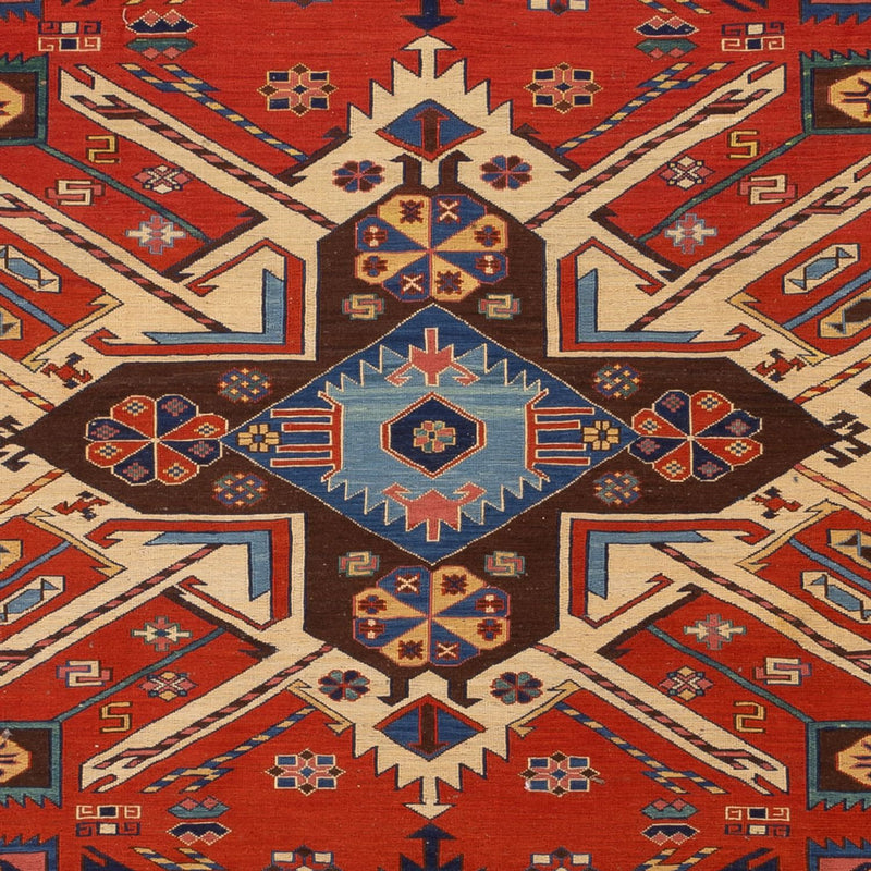 Kilim afegão Tapete 282x198cm