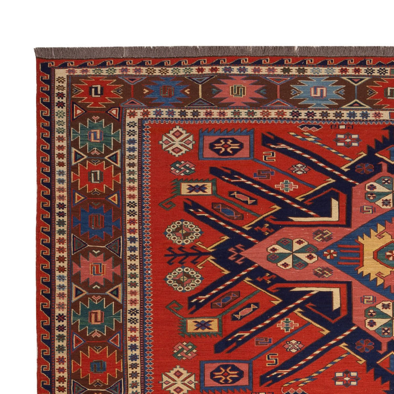 Kilim afegão Tapete 282x198cm