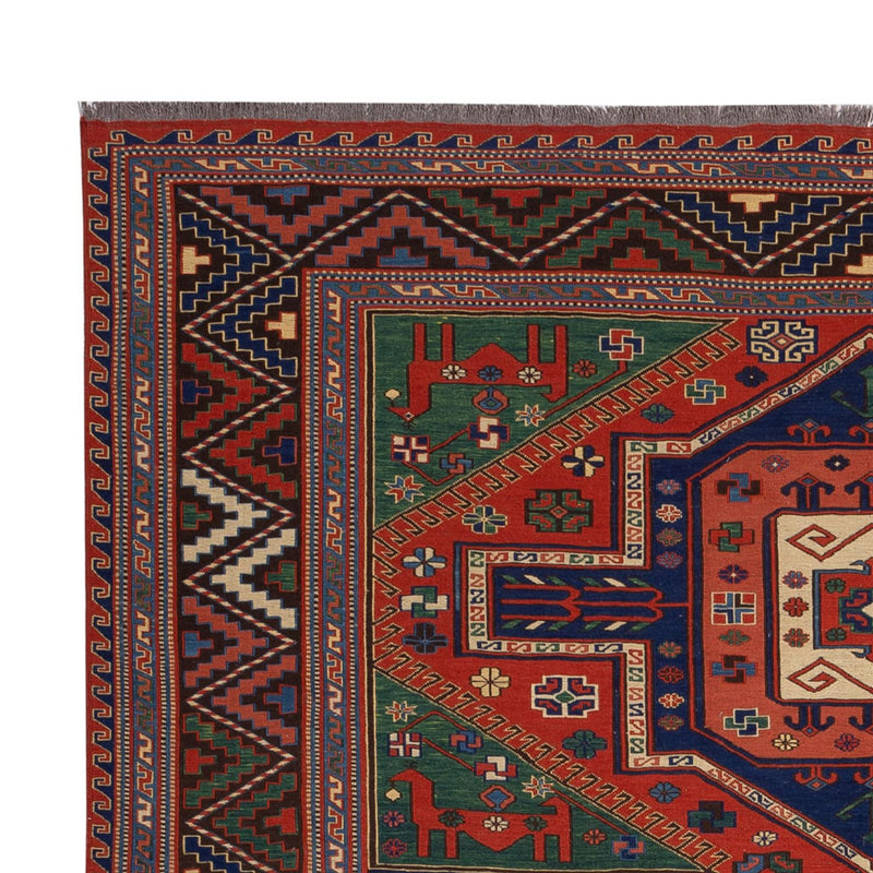 Kilim afegão Tapete 276x205cm
