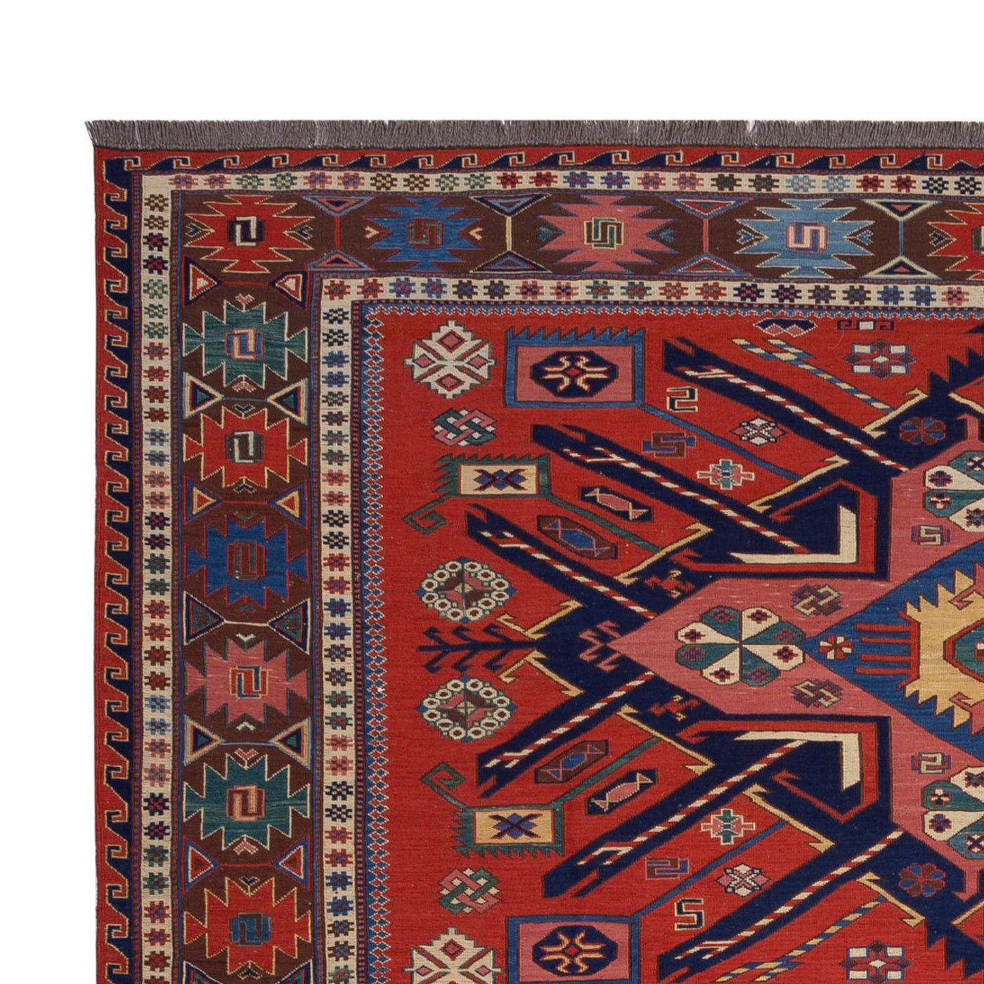 Kilim afegão Tapete 292x218cm