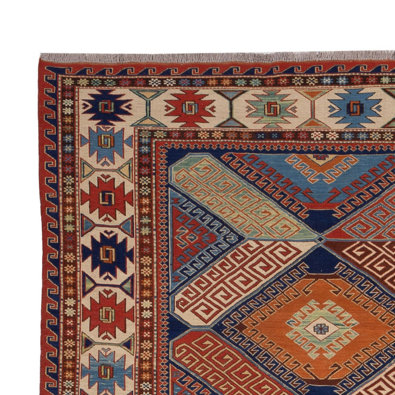 Kilim afegão Tapete 291x189cm