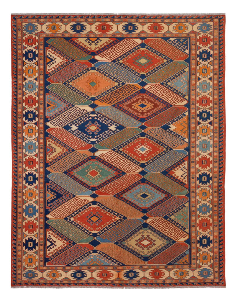 Kilim afegão Tapete 272x205cm