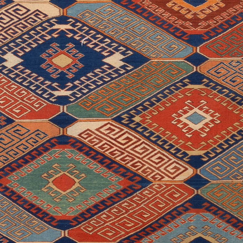 Kilim afegão Tapete 272x205cm
