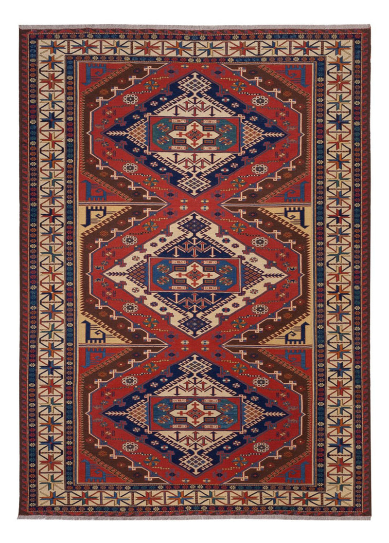 Kilim afegão Tapete 282x204cm