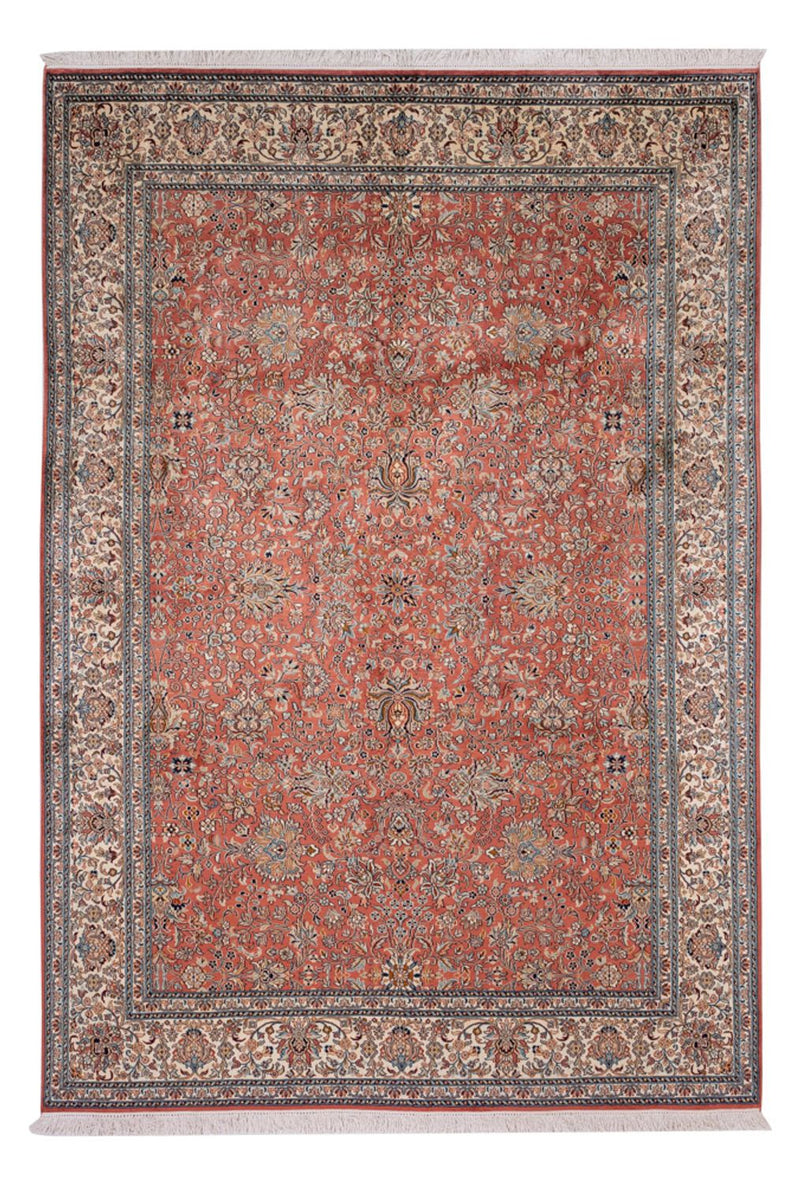 Seda da Caxemira Tapete 268x184cm - Tapete Oriental