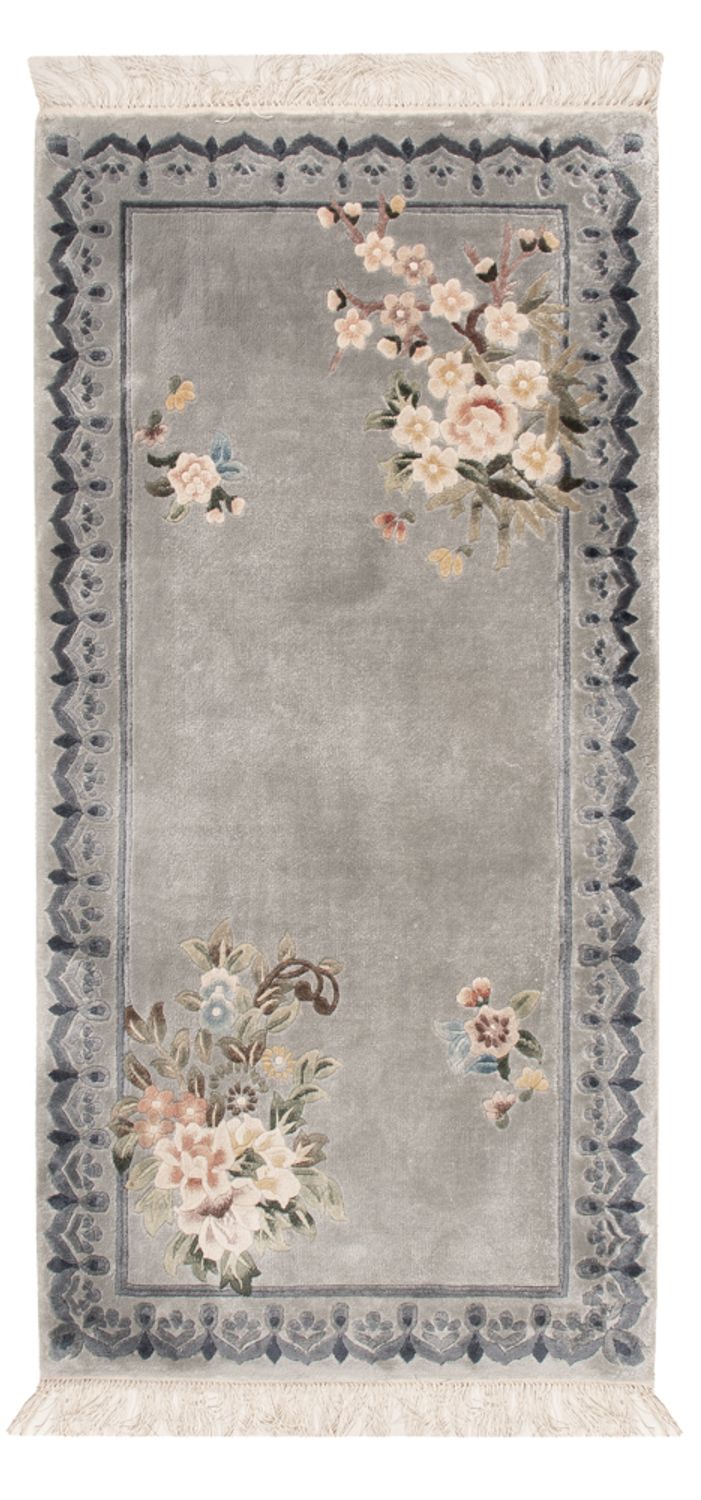Seda chinesa Tapete 124x60cm - Tapete Oriental
