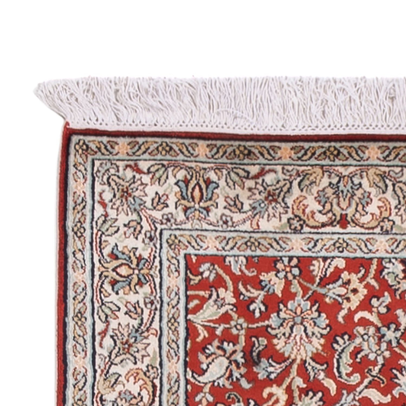 Seda da Caxemira Tapete 363x79cm - Tapete Oriental