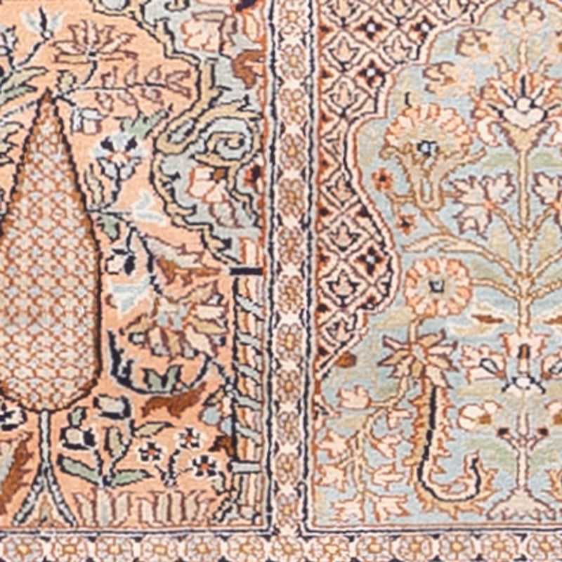 Seda da Caxemira Tapete 236x80cm - Tapete Oriental