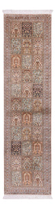 Seda da Caxemira Tapete 304x79cm - Tapete Oriental