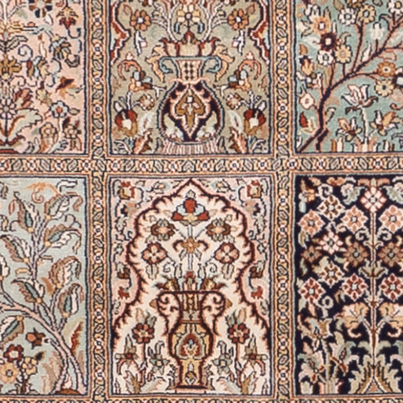 Seda da Caxemira Tapete 304x79cm - Tapete Oriental