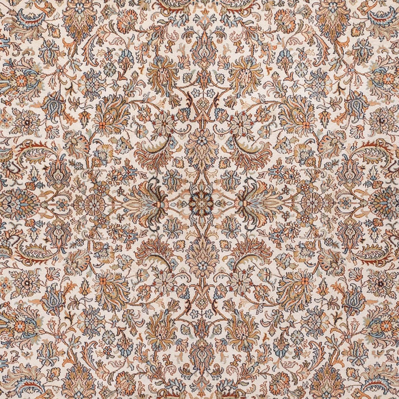 Seda da Caxemira Tapete 349x247cm - Tapete Oriental