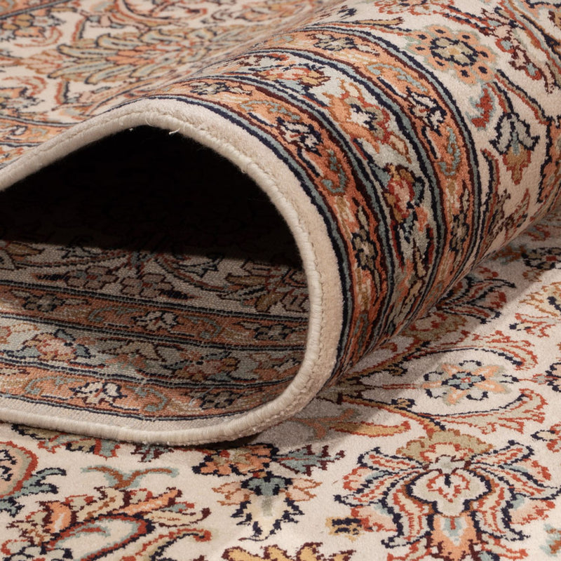 Seda da Caxemira Tapete 349x247cm - Tapete Oriental