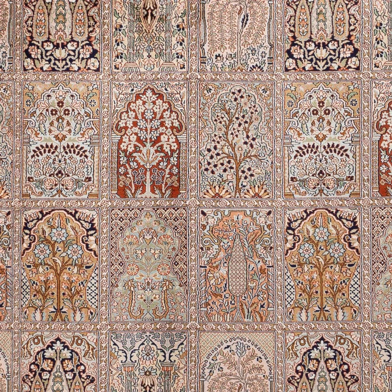 Seda da Caxemira Tapete 362x274cm - Tapete Oriental