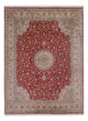 Seda da Caxemira Tapete 327x244cm - Tapete Oriental
