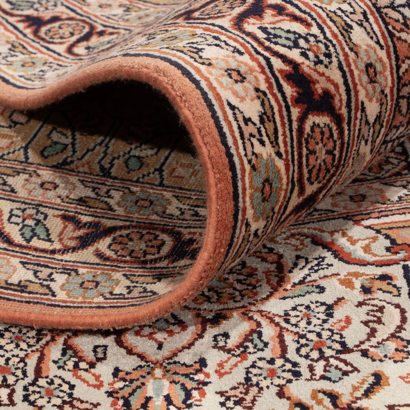 Seda da Caxemira Tapete 372x277cm - Tapete Oriental