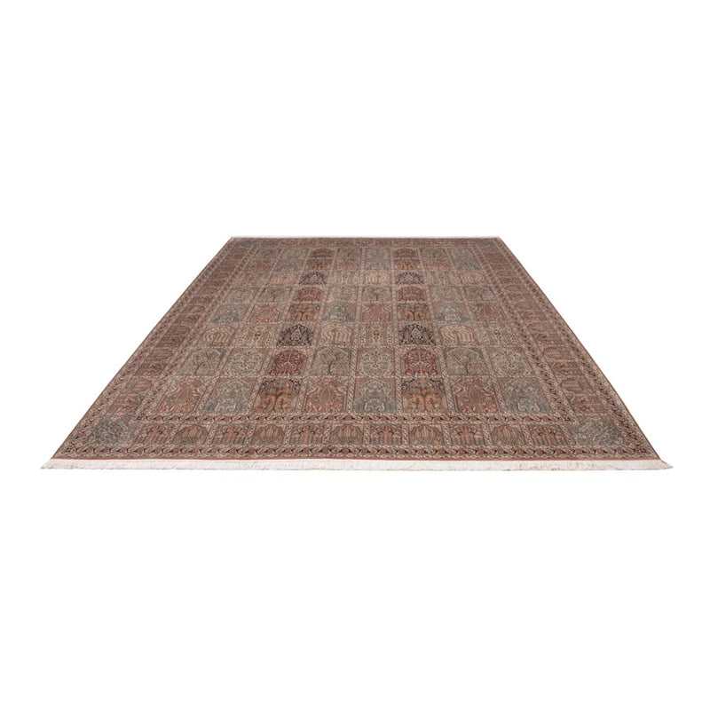Seda da Caxemira Tapete 372x277cm - Tapete Oriental