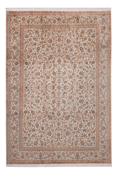 Seda da Caxemira Tapete 249x358cm - Tapete Oriental