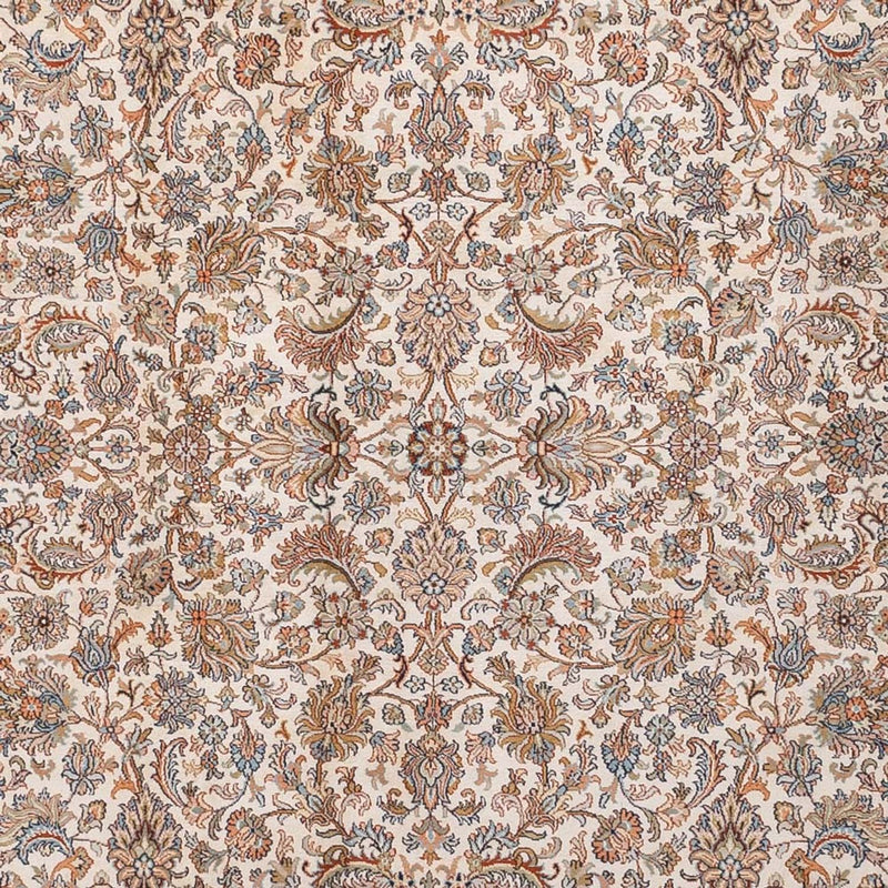 Seda da Caxemira Tapete 358x249cm - Tapete Oriental
