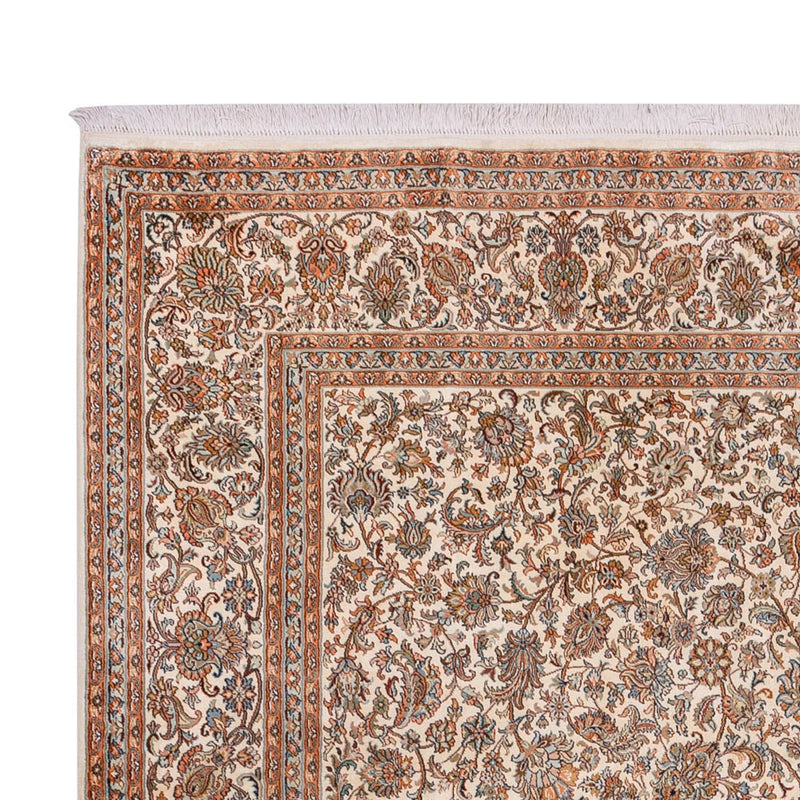 Seda da Caxemira Tapete 358x249cm - Tapete Oriental