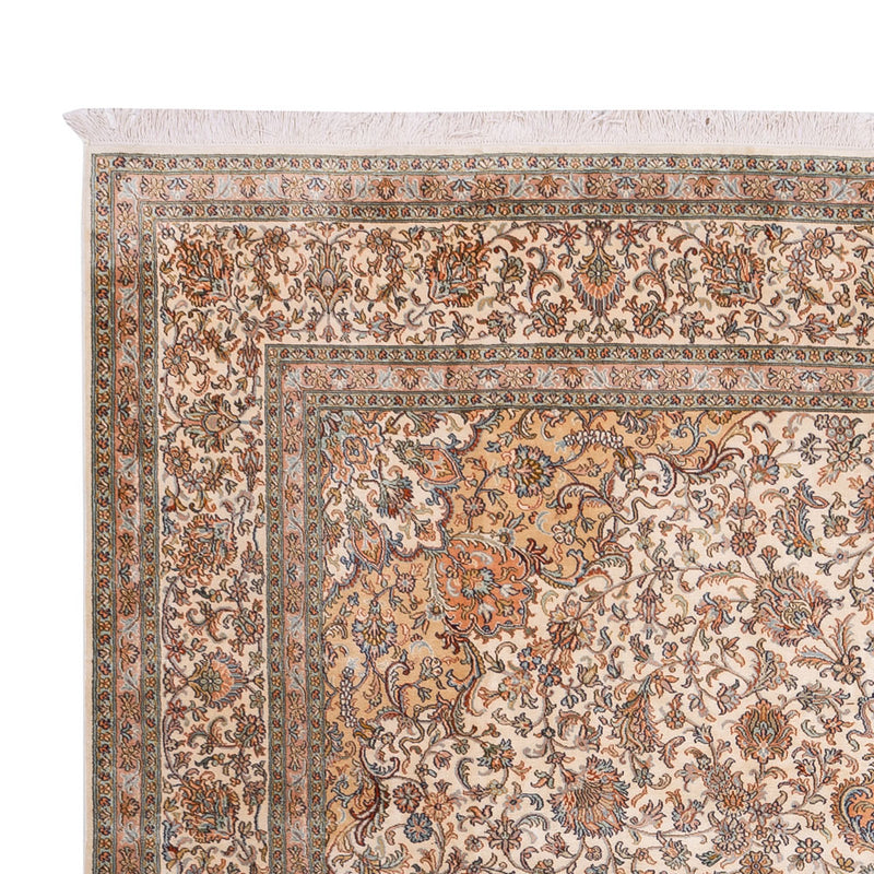 Seda da Caxemira Tapete 320x249cm - Tapete Oriental