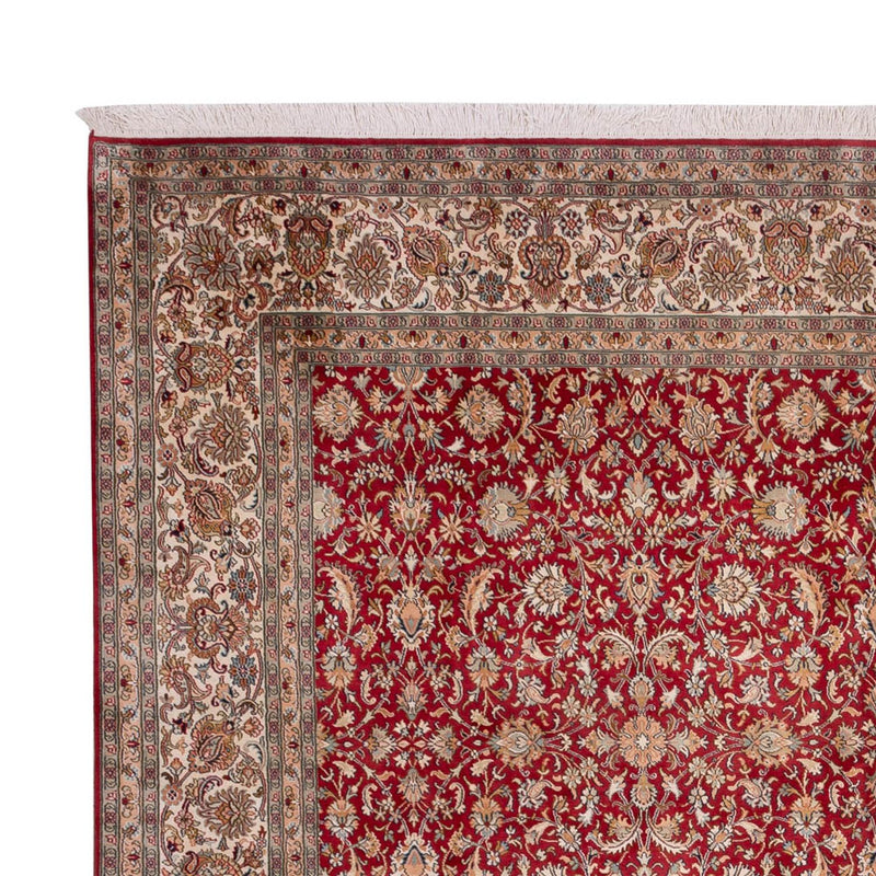Seda da Caxemira Tapete 279x369cm - Tapete Oriental