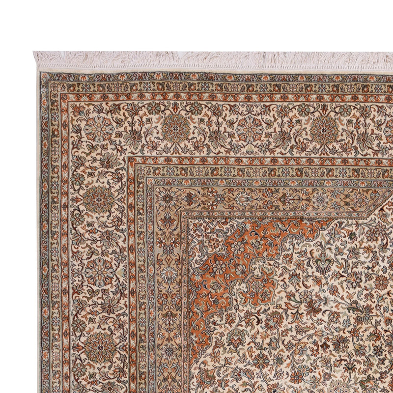 Seda da Caxemira Tapete 250x344cm - Tapete Oriental