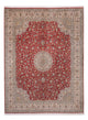 Seda da Caxemira Tapete 321x245cm - Tapete Oriental