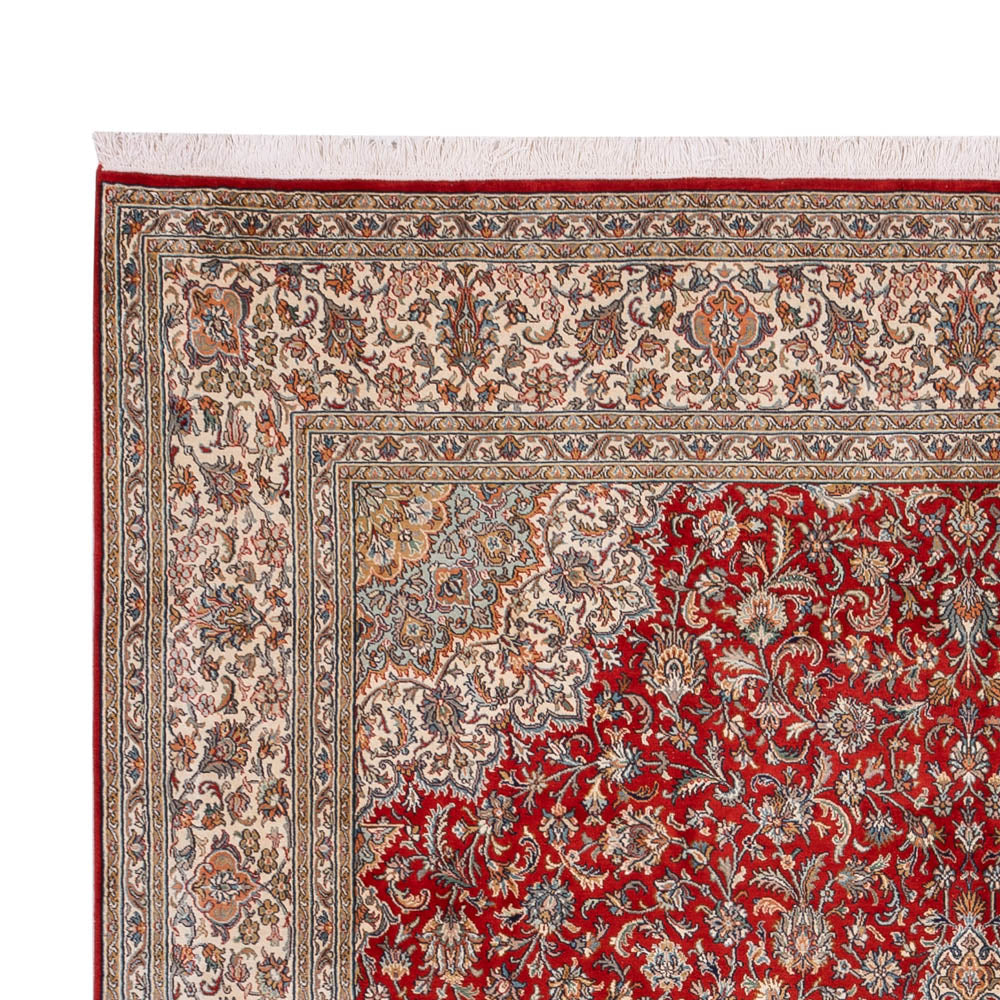 Seda da Caxemira Tapete 321x245cm - Tapete Oriental