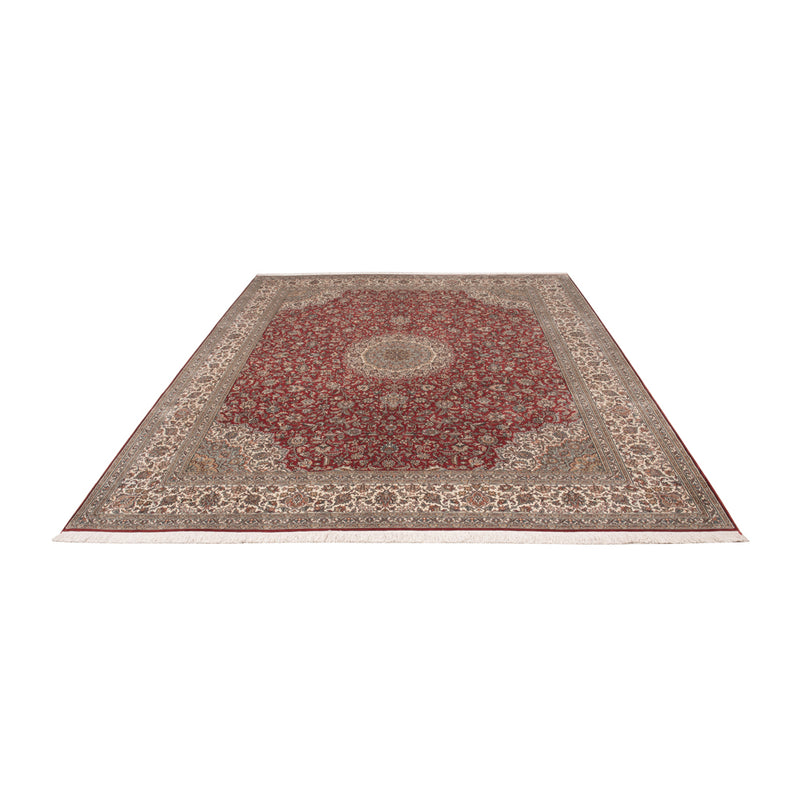 Seda da Caxemira Tapete 321x245cm - Tapete Oriental