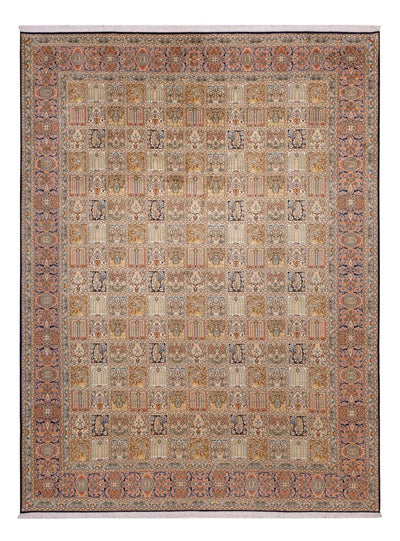 Seda da Caxemira Tapete 246x330cm - Tapete Oriental