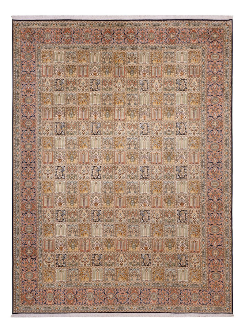 Seda da Caxemira Tapete 246x330cm - Tapete Oriental