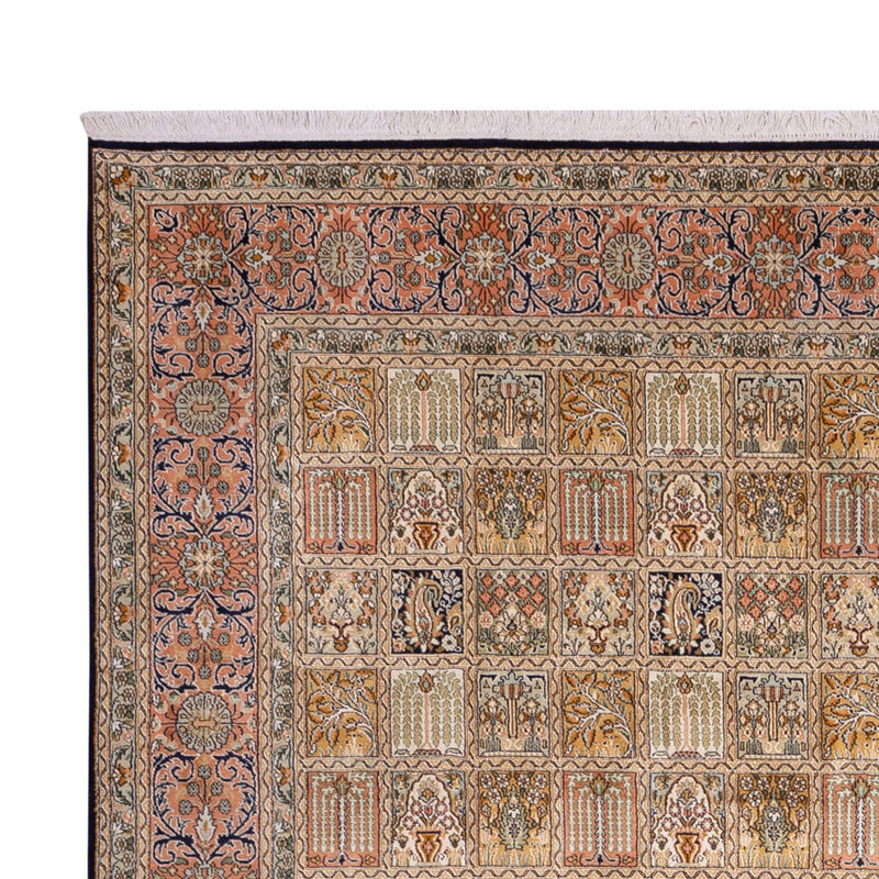 Seda da Caxemira Tapete 246x330cm - Tapete Oriental