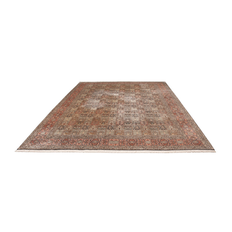 Caxemira de seda Tapete 377x275cm - Tapete Oriental