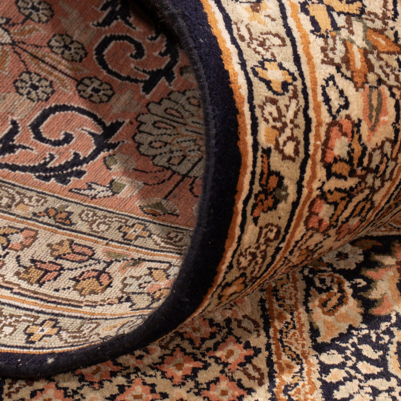 Seda da Caxemira Tapete 339x246cm - Tapete Oriental