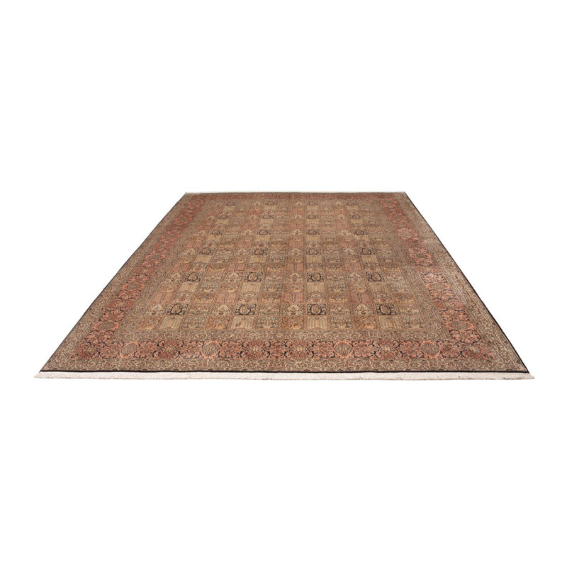 Seda da Caxemira Tapete 339x246cm - Tapete Oriental