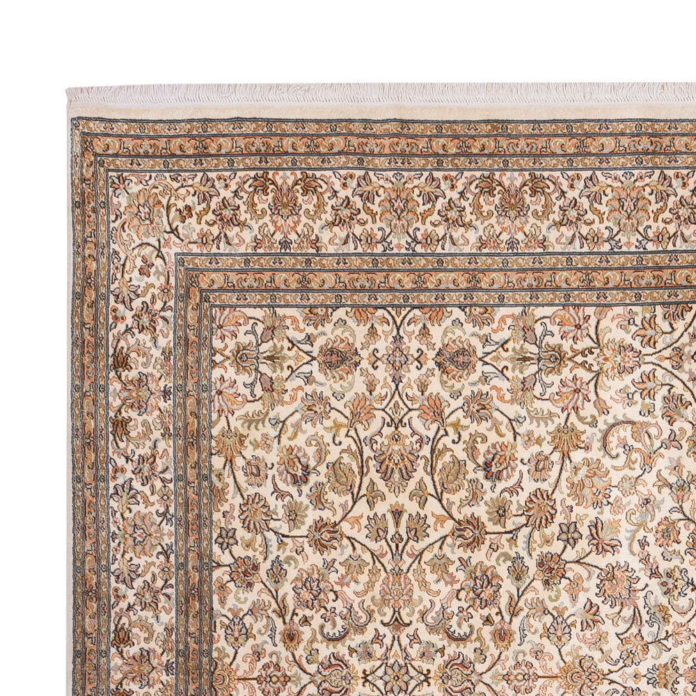 Seda da Caxemira Tapete 356x245cm - Tapete Oriental