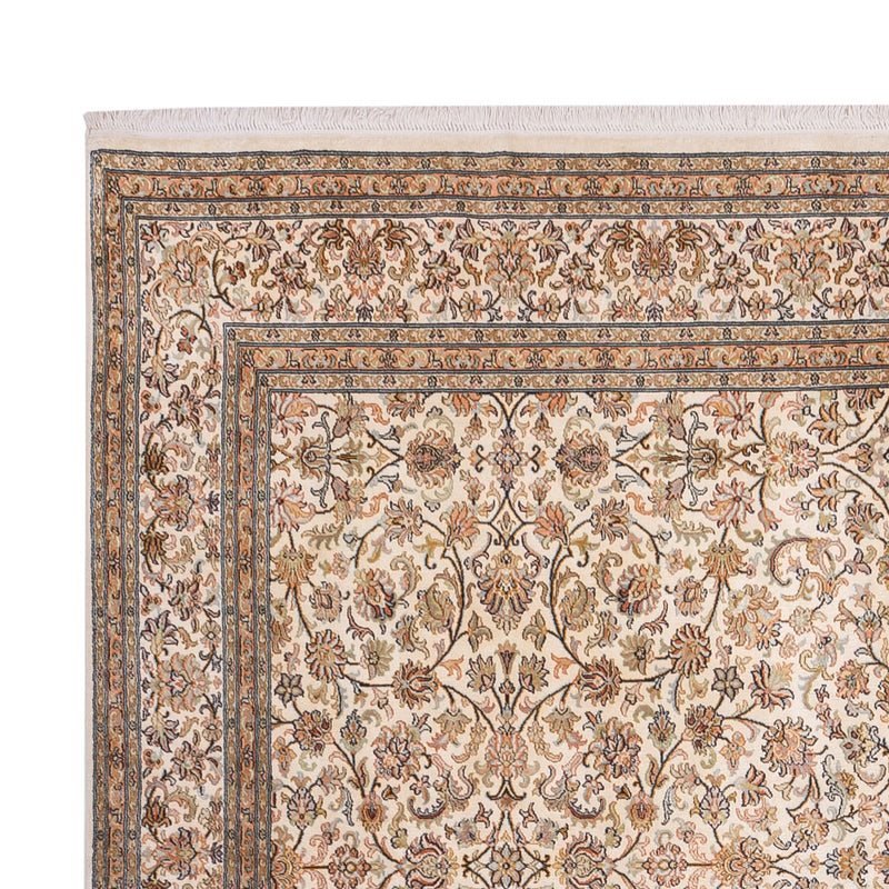 Seda da Caxemira Tapete 356x245cm - Tapete Oriental
