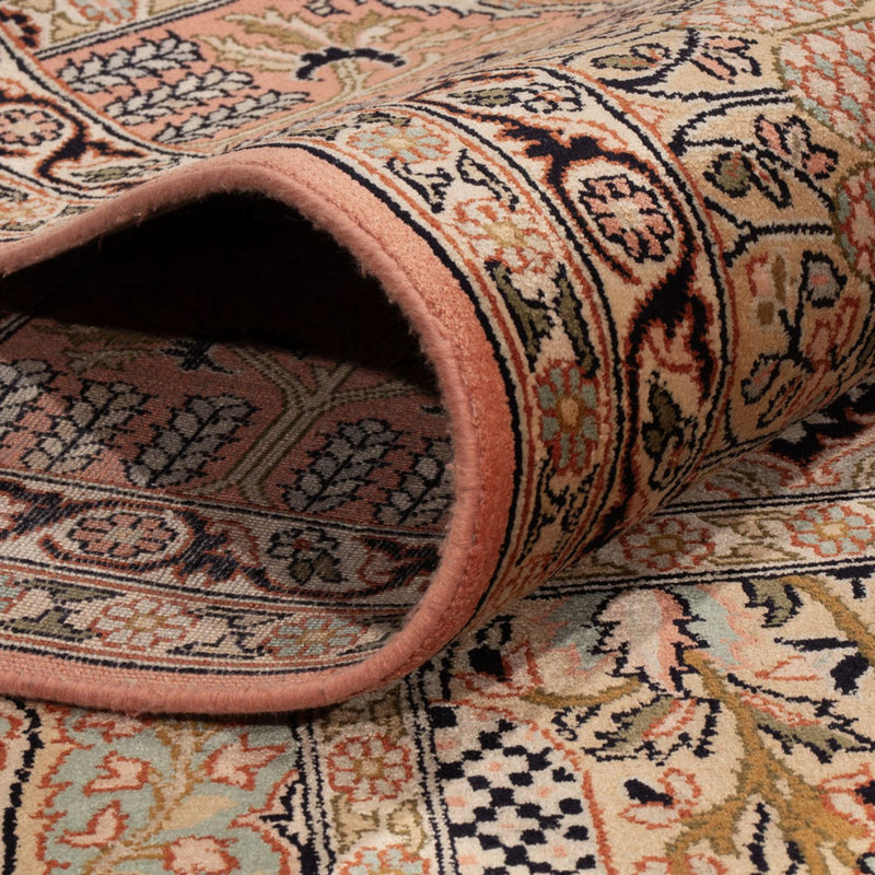 Seda da Caxemira Tapete 324x238cm - Tapete Oriental