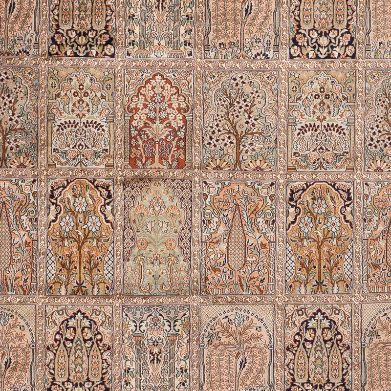 Seda da Caxemira Tapete 403x298cm - Tapete Oriental