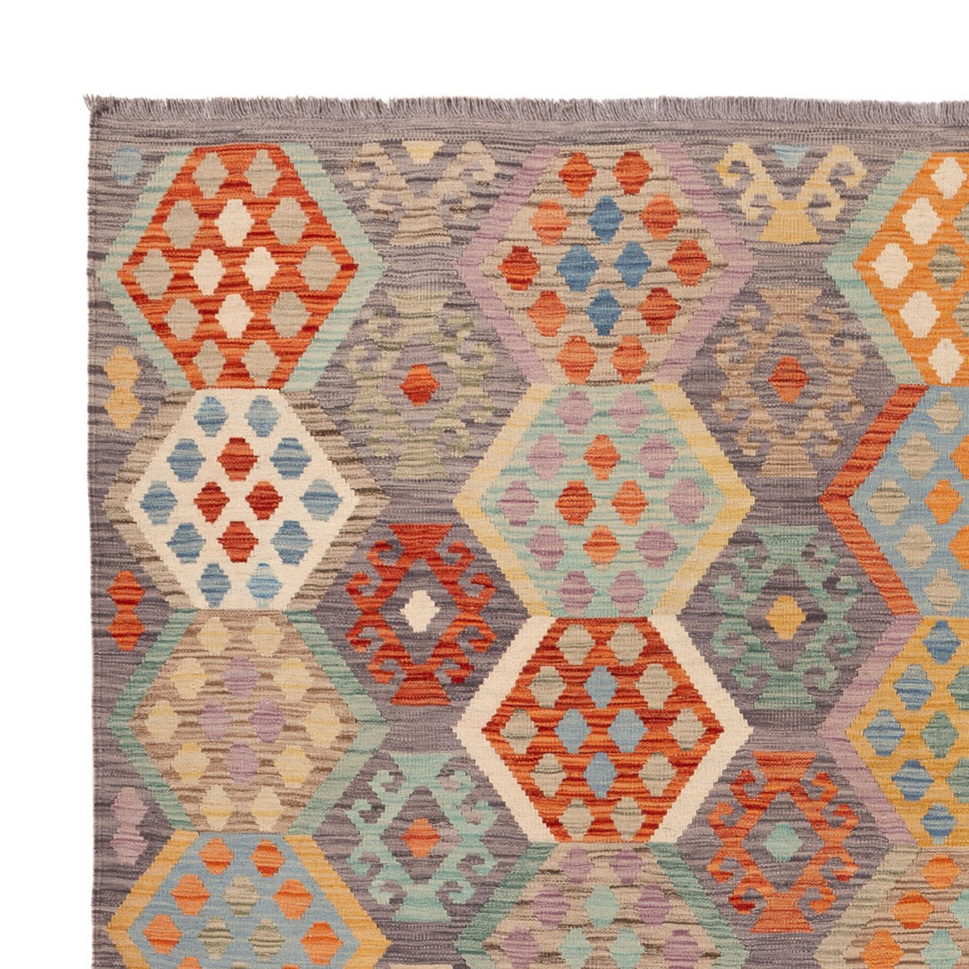 Kilim Maimana Tapete 294x252cm - Tapete de lã