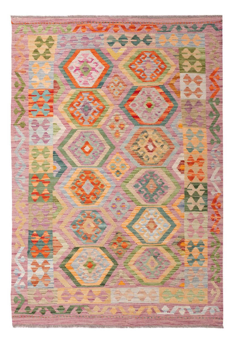 Kilim Maimana Tapete 187x127cm - Tapete de lã