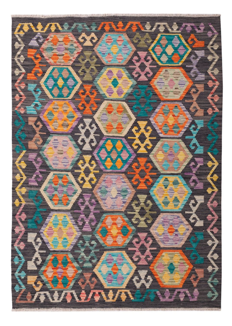 Kilim Maimana Tapete 127x180cm - Tapete de lã