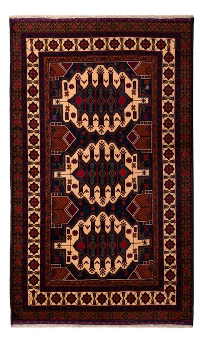 Tapete Baluch 115x190cm - Tapete Oriental - bege claro